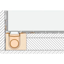 Schlüter-KERDI-LINE H douchegoot V4A roestvrijstaal 4
