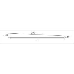 Schlüter-SHOWERPROFILE SPS 50 hellingwig V4A 6
