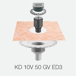 Schlüter-KERDI DRAIN V50 Afwateringset 3