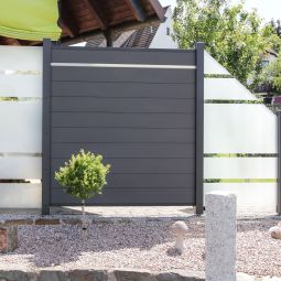 TraumGarten Glaszichtscherm SYSTEEM GLAS ALPHA 5