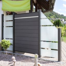 TraumGarten Glaszichtscherm SYSTEEM GLAS ALPHA 8