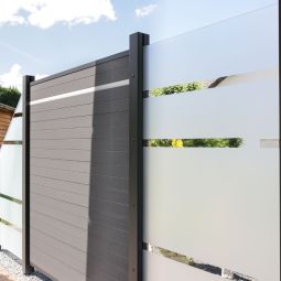 TraumGarten Glaszichtscherm SYSTEEM GLAS ALPHA 6