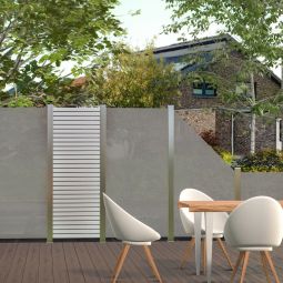 TraumGarten Glasscherm SYSTEM GLAS TEXTA 5