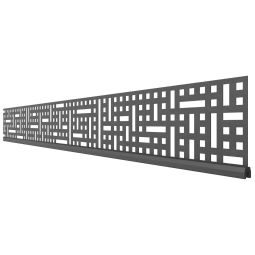 TraumGarten Schutting SYSTEM Decoratief Profiel 6