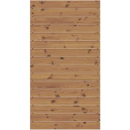 TraumGarten Schutting SYSTEEM Ruitpatroon Thermo-Hout 3