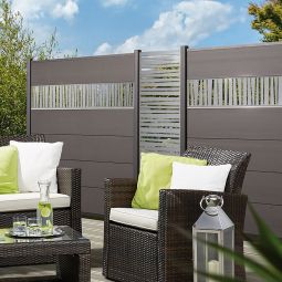 TraumGarten schutting SYSTEM Designrooster LINEA 3