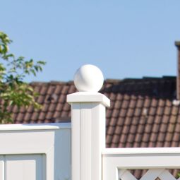 TraumGarten Paalkapje Bol LONGLIFE Wit 3
