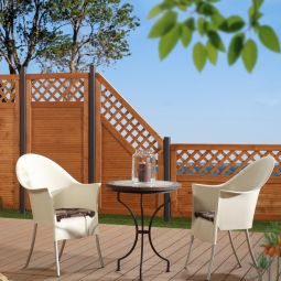 TraumGarten schutting ARZAGO hout rooster 5