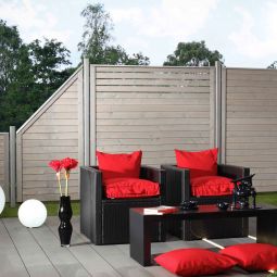 TraumGarten schutting Hout NEO DESIGN 4