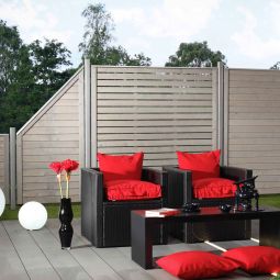 TraumGarten schutting Hout NEO DESIGN 3