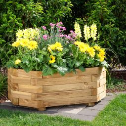 TraumGarten Wand-Plantenbak Naaldhout 3