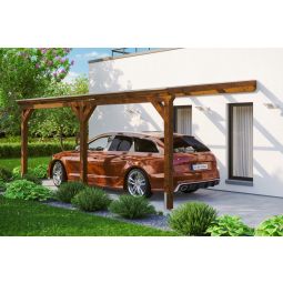 SKAN HOLZ Carport Vogtland Aanleuncarport, 3