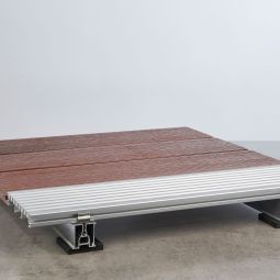 NATURinFORM Terras-vloerrooster Aluminium voor WPC-terrasplanken 3