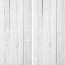 Winwall douchewand Aluverbund hout wit 4