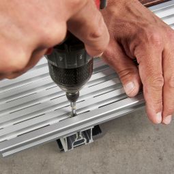NATURinFORM Terras-vloerrooster Aluminium voor WPC-terrasplanken 4