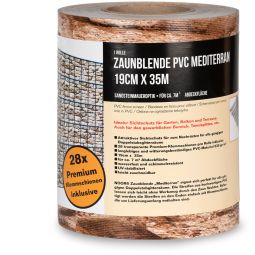 NOOR zichtschermstroken Dubbelstaafmattenhekwerk PVC Steenmuur 4