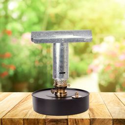 Vitavia Paraffineheizung Tuinkas verwarming Roestvrijstaal 4