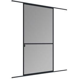 Windhager Insektenschutz Expert Schuifdeur Vliegenscherm 120x240 cm Anthrazit twee afzonderlijke bouwsystemen zijn ook als dubbele deur monteerbaar
