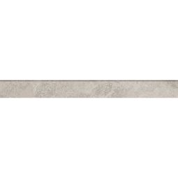 Wellker tegelbiesjes Chitre Grigio geglazuurd lappato Afgeronde rand 60x6 cm Dikte 9 mm Afsluitingsplint van fijnsteengoed