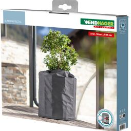 Windhager Winter-Potbescherming Vorstbescherming SUPERPROTECT XXL Winterbescherming voor plantenpotten met Ø 60-80 cm