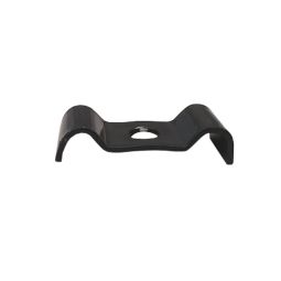 Wellker Clip antraciet voor schuttingpalen met clips Nauwkeurige bevestigingsoplossing voor clipschuttingpalen, voor bevestiging van dubbelstaafmat hekwerk, uit metaal