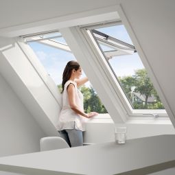 VELUX Dakraam GPU 0066 Klap-zwaairaams kunststof ENERGIE PLUS 3-voudig laag-energieglas