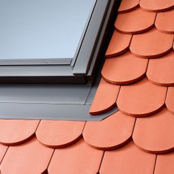 VELUX Dakraam gootstuk EDB 1000 Beverstaart Dubbele dekking incl. aansluitschort BFX