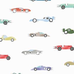 Disney & VELUX Goodnight Collection Verduisteringsrollo DKL manueel Disney Raceauto's 4654 Kindvriendelijk verduisteringsgordijn met raceauto-motief, lichtdicht, geschikt voor verschillende VELUX-dakramen