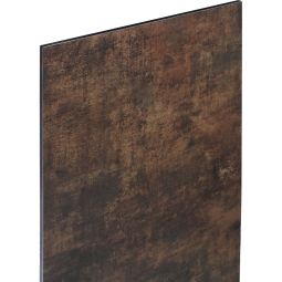 GroJa Premo HPL-steekzaun schutting roestoptiek Individueel profiel Zichtscherm Steekzaun Lamellenomheining Onderhoudsvriendelijk en robuust oppervlak, aan beide zijden dezelfde uitstraling, 45x180x0,8 cm