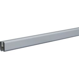 GroJa Premo H-Profiel HPL-steekzaun Zilvergrijs 180 cm lang, kleurmatchend afgestemd op de aluminium palen