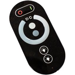 GroJaGlow Dimmer/Afstandsbediening voor maximaal 5 lichtstroken LED-radiodimmer met touch-afstandsbediening (bereik meer dan 20m)