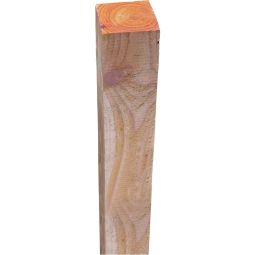 T&J-palen voor JÜTLAND, LOLLAND en LANGELAND Palen van onbehandelde lork, ruw gezaagd, 9x9 cm, met recht bovenkant – geschikt voor JÜTLAND, LOLLAND & LANGELAND, in lengtes van 110 en 210 cm