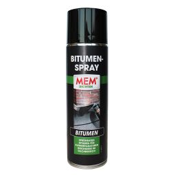 MEM BITUMEN-SPRAY 500 ml, spuitbaar bitumen voor kleine reparaties vooral in het dakgedeelte