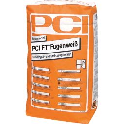 PCI FT Voegwit Voegmortel Wit 25 kg zak, voor aardewerk en steengoed vloerbekleding