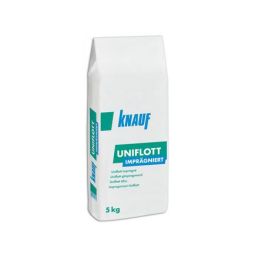 Knauf Uniflott geïmpregneerde gips-vulmiddel 5 kg voor handmatige spachteltoepassing