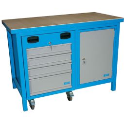 Güde werkbank 1200 SLT Multi werktafel Werkblad aan beide zijden met berkenhout geforneerd