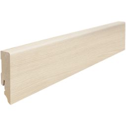 HARO aanzetplint Cube Eik Alta roomwit Plinten 2200x16x58 mm, licht, tijdloos design met robuuste houtlook voor veelzijdig gebruik