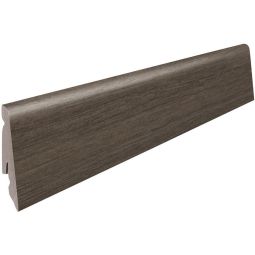 HARO clickplint notenboom Cesano Voetlijsten Moderne notenboomoptiek met donkere tint en eenvoudige montage, 2200x19x58 mm