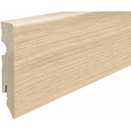 HARO stekplint Cube Eik Breda puro Kastanje Varese plint Rechtlijnig Cube-design, subtiel houtdecor, bestendig en onderhoudsvriendelijk