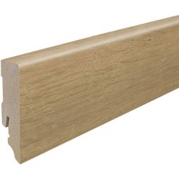 HARO Stekplint DISANO Cube Bergeikamonkey Plinten Honieurleurig houtlook met stabiel MDF en steeksysteem, 2200x16x58 mm