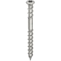Wellker HECO-TOPIX-plus terrasplanken schroef met onderkopafdichting, glij-gecoat, behoefte 2 stuks per steunpunt