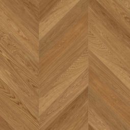 HARO Parket MANUFAKTUR NF Chevron 4V Eik Selectiv gestructureerd Het visgraatdesign met natuurlijke eikenhoutstructuur, klassiek groef-en-veerensysteem, compact lamelformat: 740x140x11,3 mm