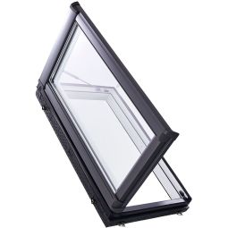 Roto woonhuisdakaccessoire Designo R38 Comfort beglazing configurator kunststof aluminium dakaccessoire voor verwarmde zolders