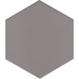 Wellker tegels Chiquimula Solid Grey geglazuurd mat Afgeronde kant 21,5x25 cm Dikte 9 mm Geschikt voor vloerverwarming