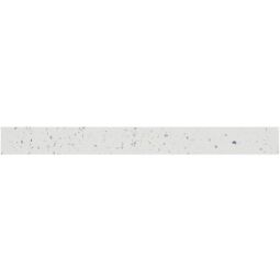 Wellker tegelbiesjes QUARZSTEIN wit gepolijst Ronde kant 6x60 cm, dikte 10 mm