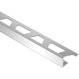 Schlüter-SCHIENE A afwerkingsprofiel aluminium Decoratieve vloerrandafsluitingslijst met voegbrug in drie lengten