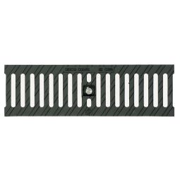 BIRCOlight kanaalplaat-gietijzeren afdekking SW 100/6 mm voor afvoergoot NW100, 0,5 m