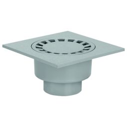 ACO huisafvoer en erfafvoer Grijs 250x250 mm voor puntafvoer