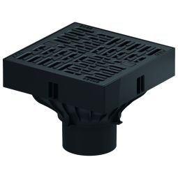 ACO Self Punktablauf XtraPoint met kunststofrooster Geschikt voor autoverkeer, Afmeting (BxDxH) 250x250x205mm