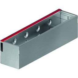 ACO Drain Multiline Seal in sleufkozijn met inspectieonderdeel Gleufraam zonder laswerk, levering incl. afdekstrip als bouwbescherming